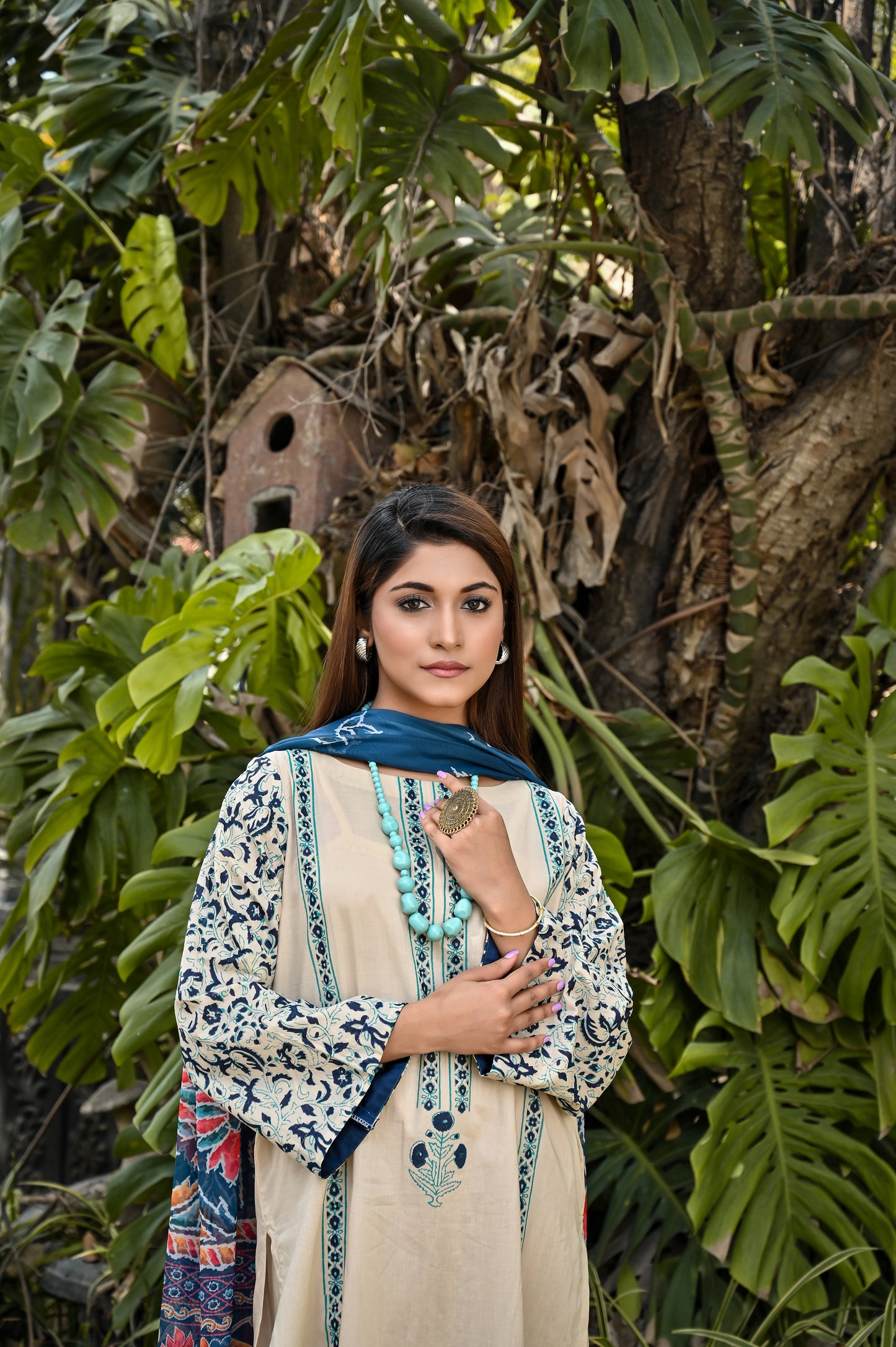 3Pcs Skin Block Printed - Perfect Stitches By Maryam